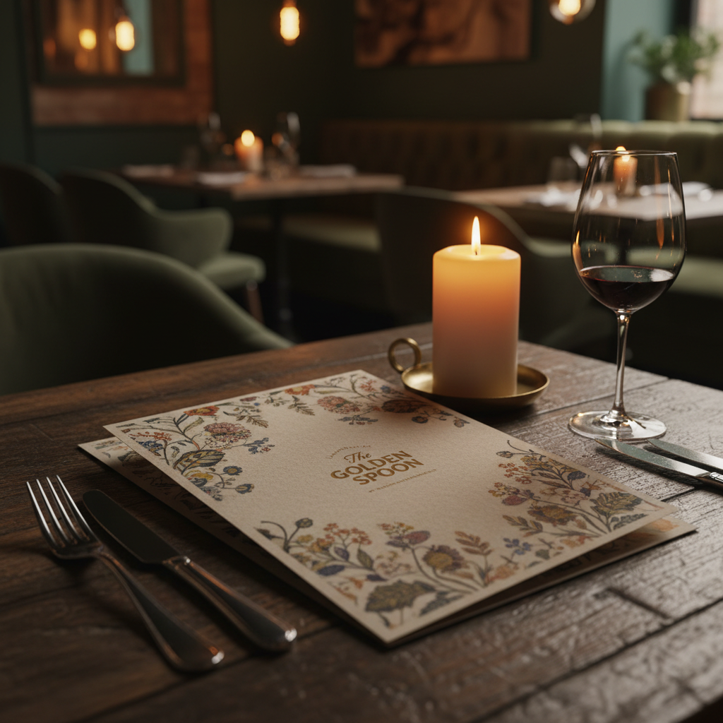 Custom Menu Design